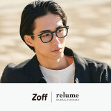 「Zoff｜JOURNAL STANDARD relume」コラボ第4弾 2024年春夏の新作アイウェアコレクションが登場　クラシックなシェイプながらカジュアルスタイルにも合うミニマルデザインをラインアップ！