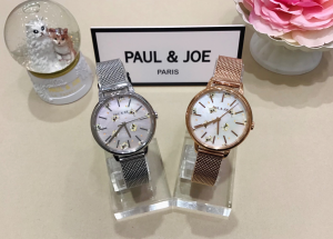 【PAUL & JOE】ユーモアで可愛らしいデザインのクオーツ時計