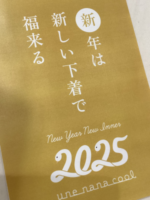 🎌新年は新しいブラジャーで🐍