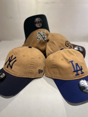 【NEWERA】9TWENTY MLB Washed Duck 