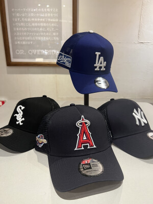 【NEWERA】9FORTY A-Frame トラッカー MLB Side Patch 