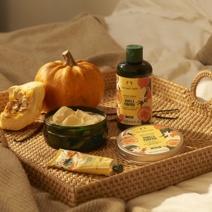 ザボディショップ　秋だけの幸せ溢れる特別な香り「VA パンプキン」シリーズ